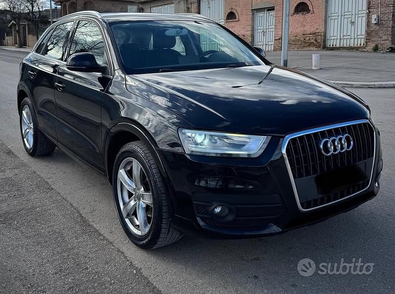 Usata Audi Q3 Business 140 CV (102 kW) 2013 Nero SUV