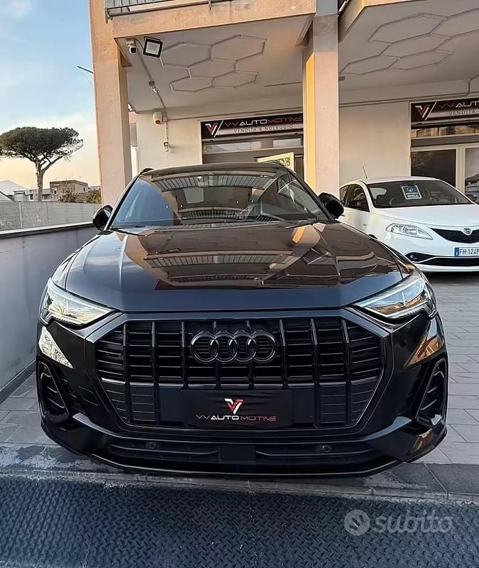 Usata Audi Q3 S-Line 150 CV (110 kW) 2019 Nero SUV
