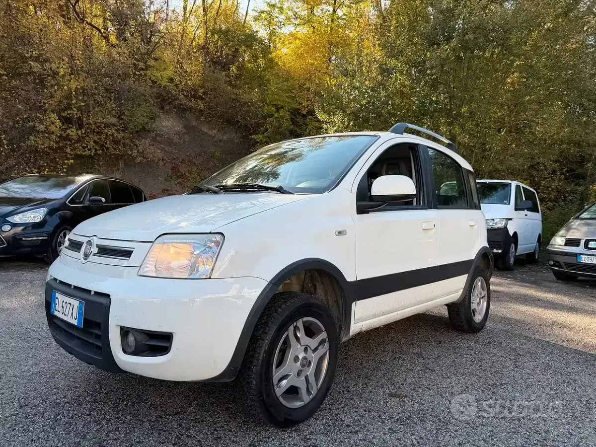 Usata Fiat Panda 4x4 Climbing 75 CV (55 kW) 2012 Bianco Utilitaria