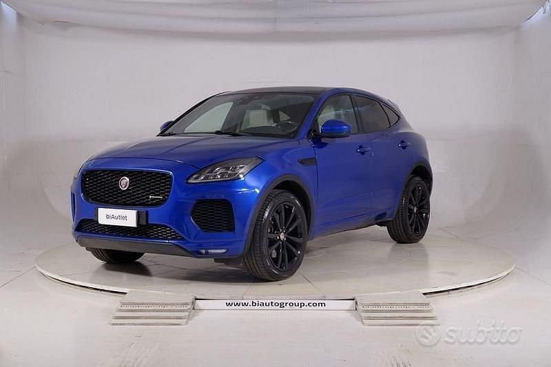 Blu/azzurro Usata 2018 Jaguar E-Pace R-Dynamic SUV | 19.600 € (Buon prezzo) - Immagine 1/4