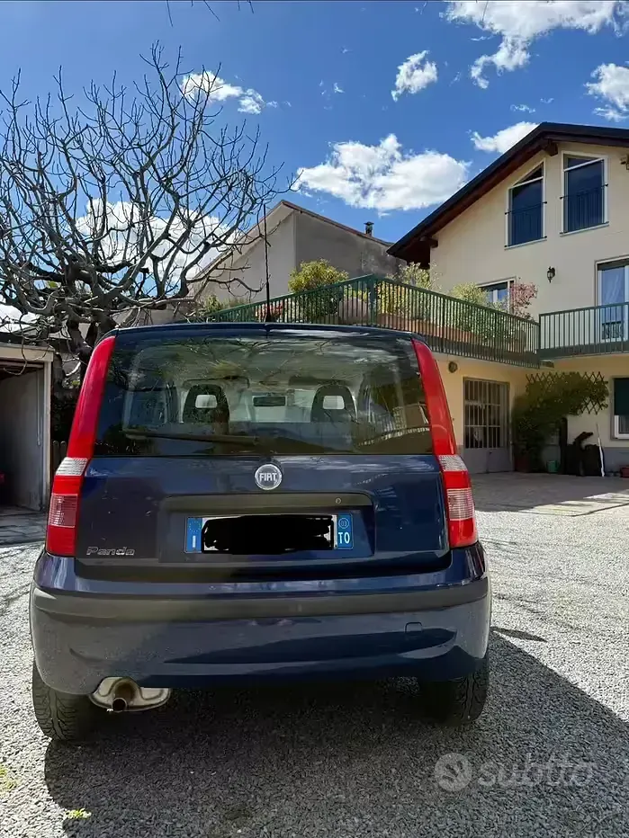 Usata Fiat Panda 54 CV (39 kW) 2003 Blu Utilitaria