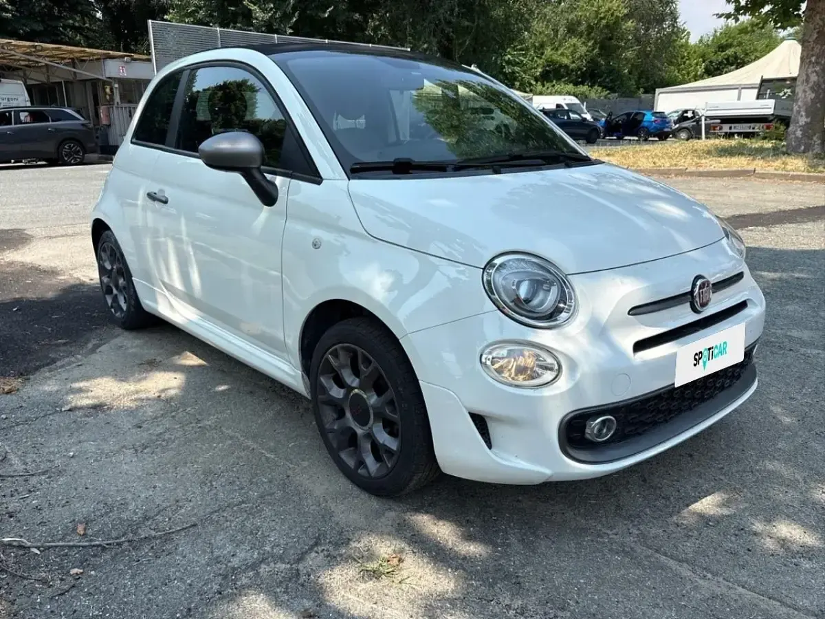 Usata Fiat 500 S 69 CV (50 kW) 2017 Bianco Utilitaria