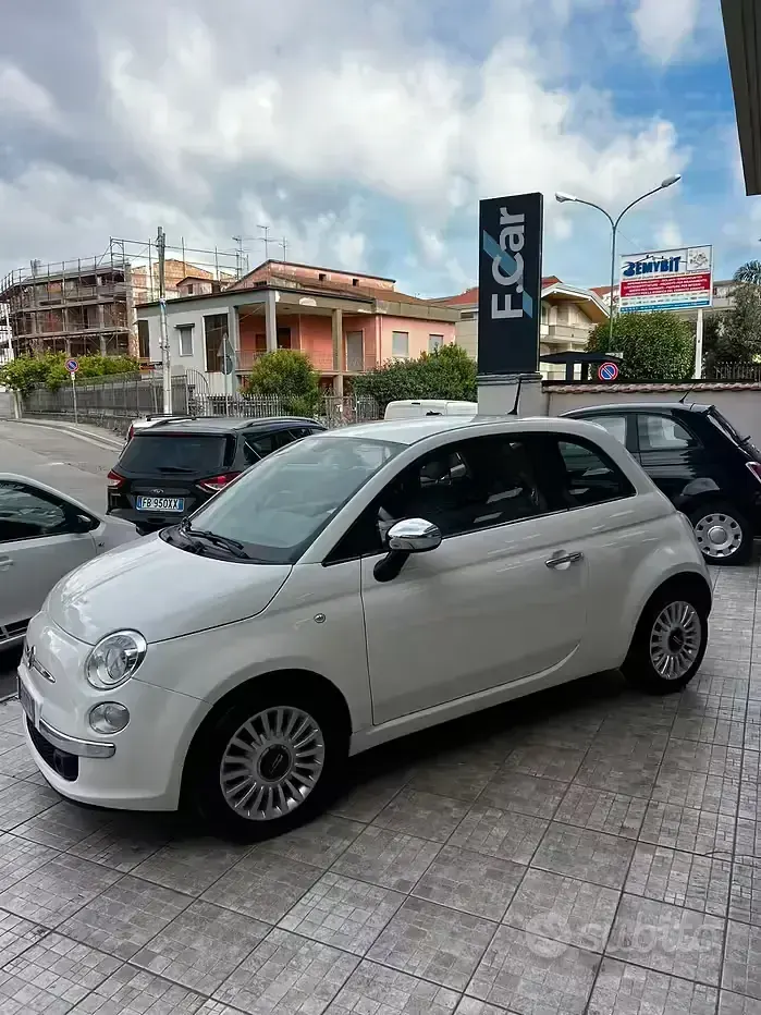 Usata Fiat 500 Pop Star 69 CV (50 kW) 2015 Bianco Utilitaria