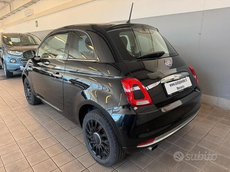 Usata Fiat 500 Lounge 69 CV (50 kW) 2016 Nero Berlina