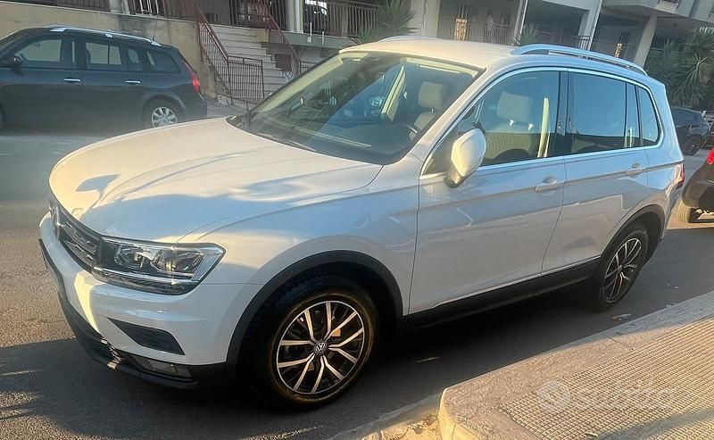 Usata VW Tiguan 116 CV (85 kW) 2018 Bianco SUV