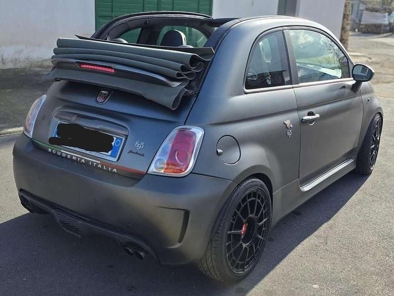 Usata Abarth 595C Competizione 160 CV (117 kW) 2012 Nero Cabrio