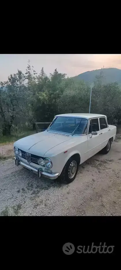 Usata Alfa Romeo Giulia Super 1970 Bianco Berlina