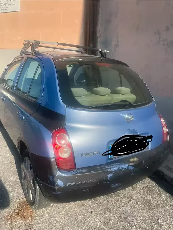 Usata Nissan Micra 88 CV (64 kW) 2003 Bluazzurro Utilitaria