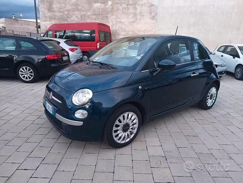 Usata Fiat 500 Lounge 69 CV (50 kW) 2015 Blu Berlina