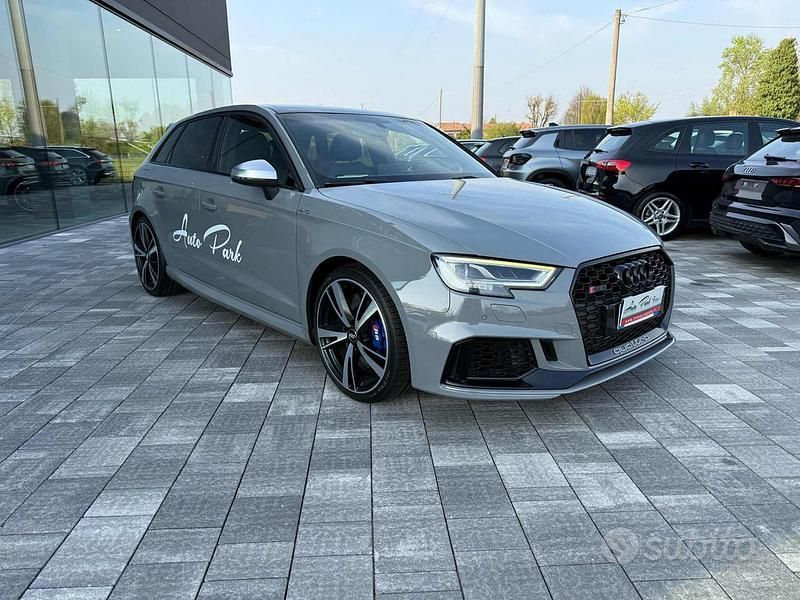 Usata Audi RS3 400 CV (294 kW) 2020 Antracite Berlina
