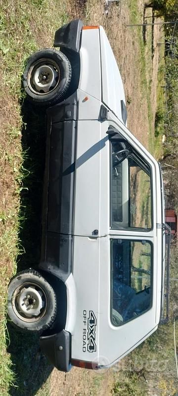 Usata Fiat Panda 4x4 1986 Bianco Utilitaria