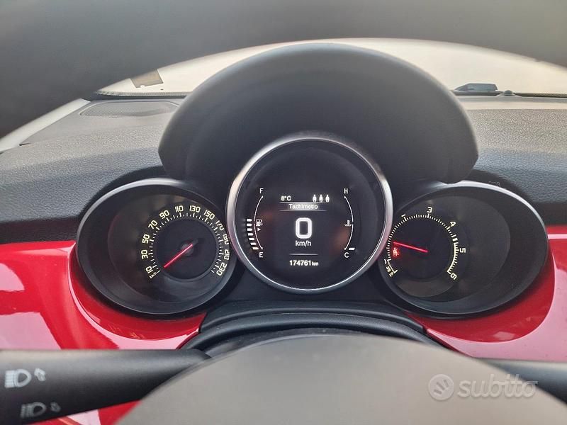 Usata Fiat 500X Pop Star 2017 Rosso SUV