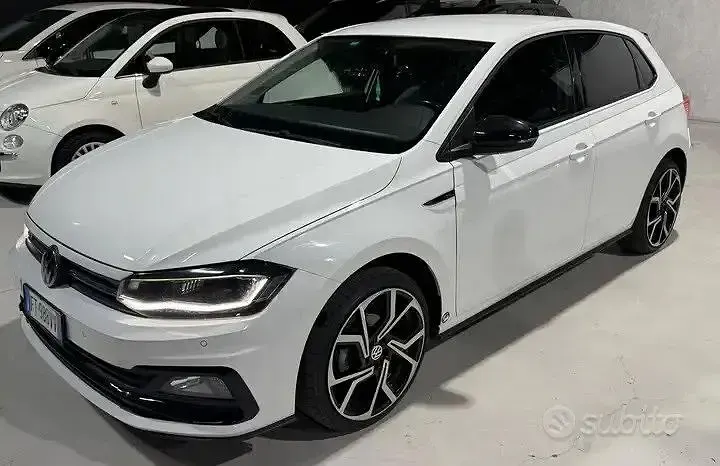 Usata VW Polo R-line 95 CV (69 kW) 2019 Other Utilitaria