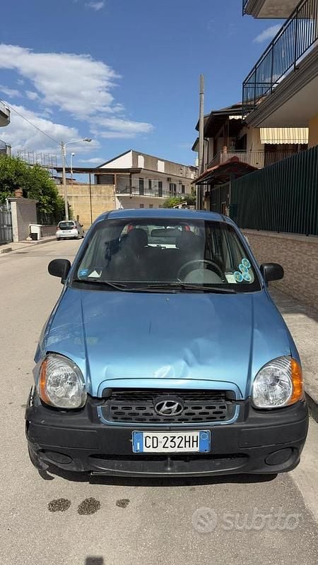 Usata Hyundai Atos Prime 59 CV (43 kW) 2002 Blu Utilitaria