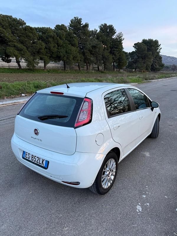 Usata Fiat Punto Evo S 75 CV (55 kW) 2013 Bianco Utilitaria