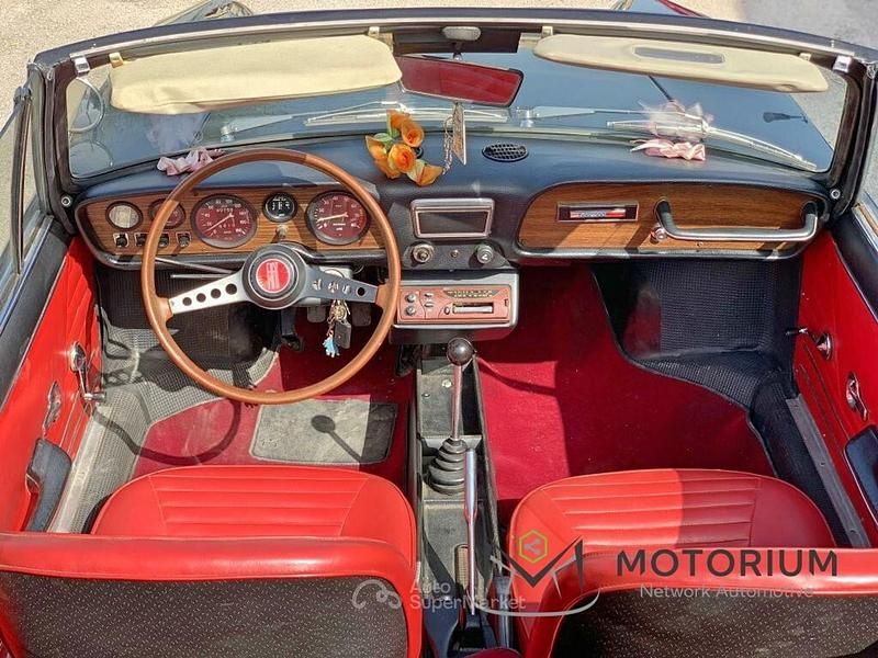 Usata Fiat 850 Sport 52 CV (38 kW) 1971 Nero Cabrio