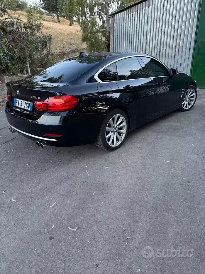 Usata BMW 420 Coupé 184 CV (135 kW) 2014 Nero Coupé