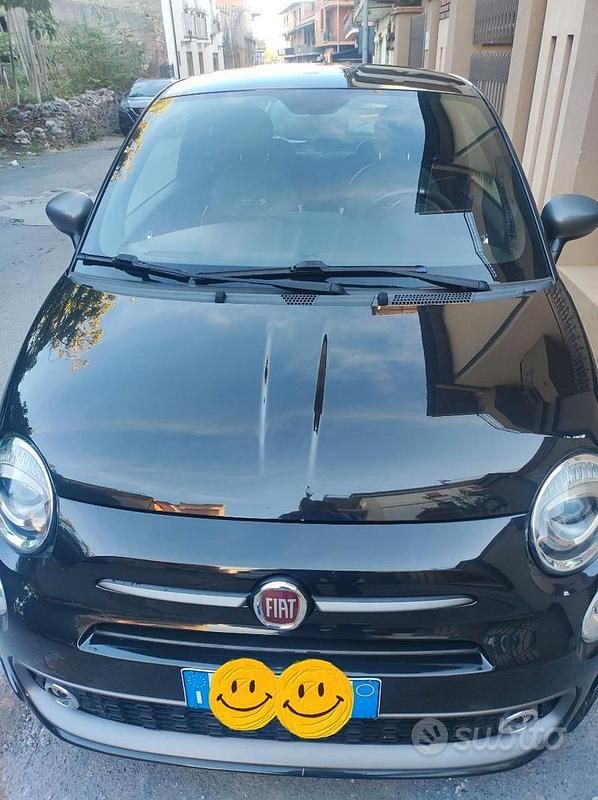 Usado Fiat 500S S 95 HP (69 kW) 2018 Preto Citadino