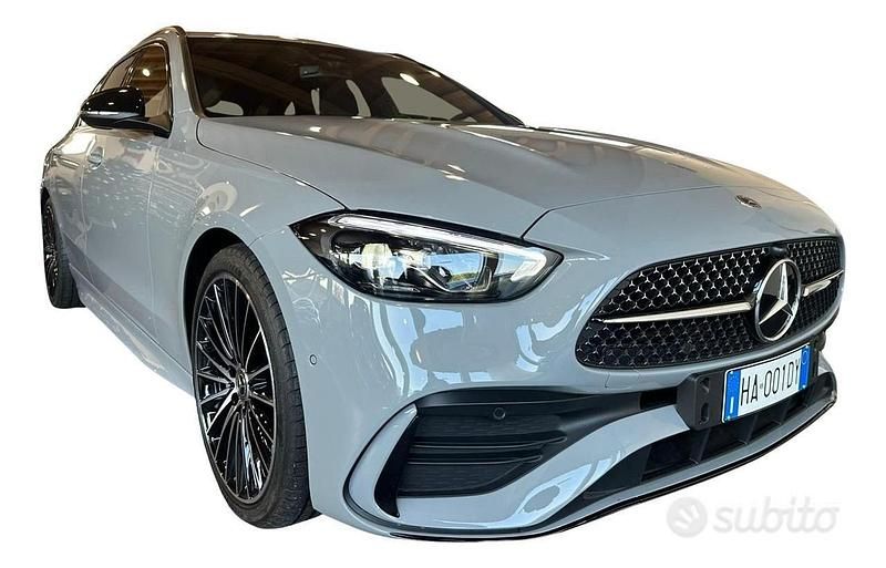 Nuova Mercedes C220 AMG Line Premium Plus 200 CV (147 kW) 2025 Grigio Station wagon