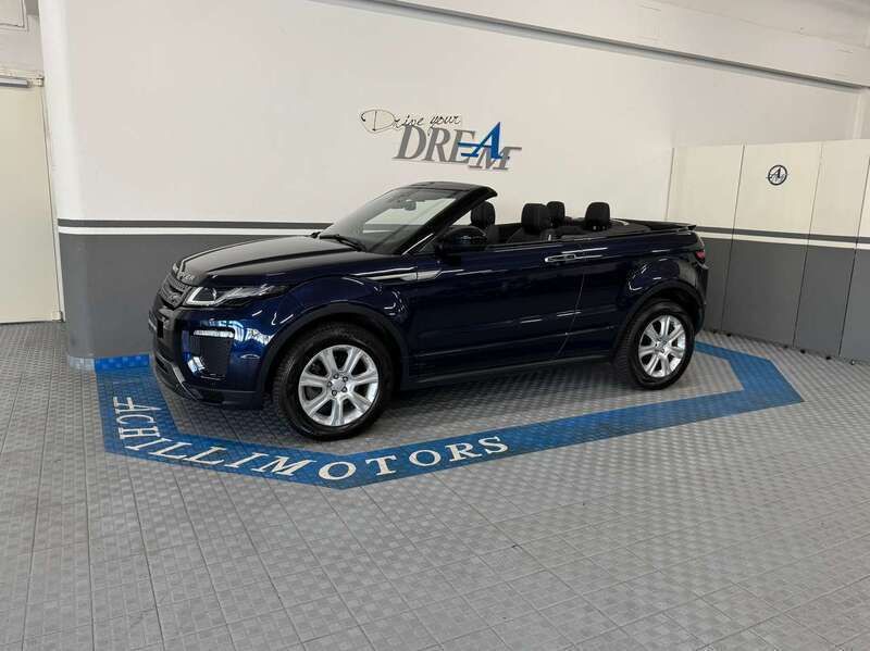 Blu/azzurro Usata 2018 Land Rover Range Rover evoque SE Dynamic Cabrio | 31.700 € (Buon prezzo) - Immagine 1/4