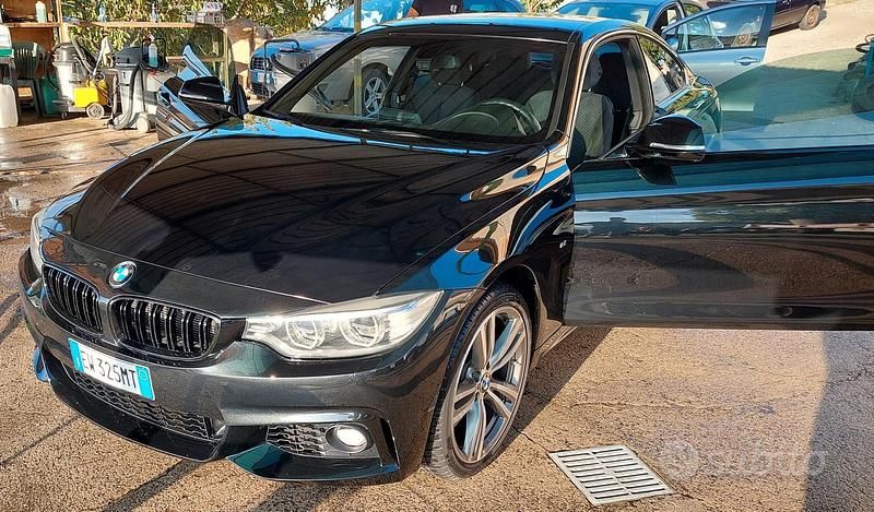 Usata BMW 420 Efficient Dynamics 184 CV (135 kW) 2014 Nero Coupé
