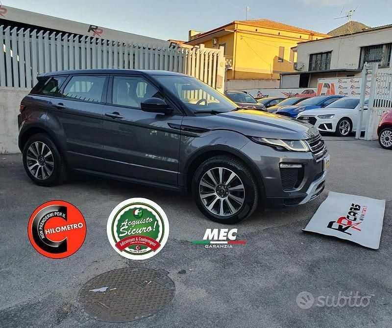 Usata Land Rover Range Rover evoque SE Dynamic 150 CV (110 kW) 2018 Grigio SUV