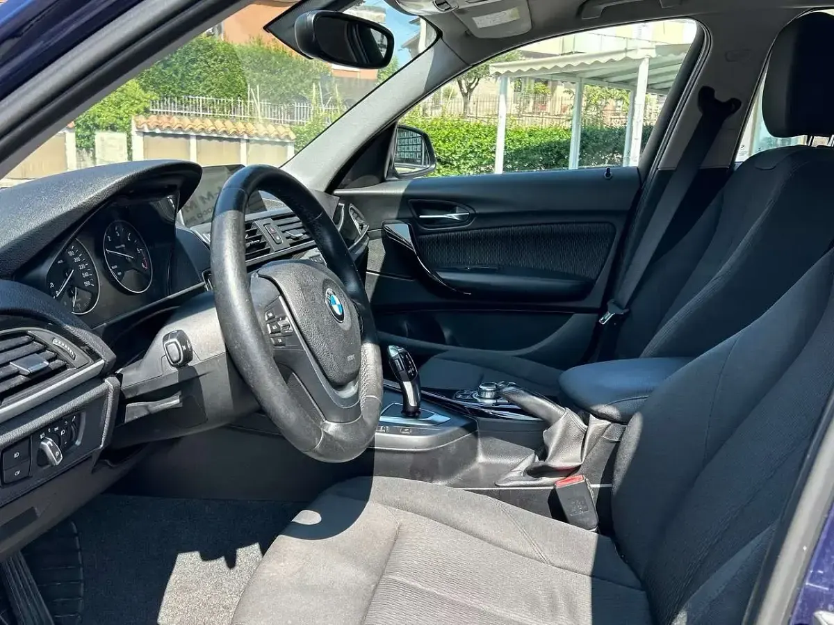 Usata BMW 116 Efficient Dynamics 116 CV (85 kW) 2016 Blu/azzurro Utilitaria