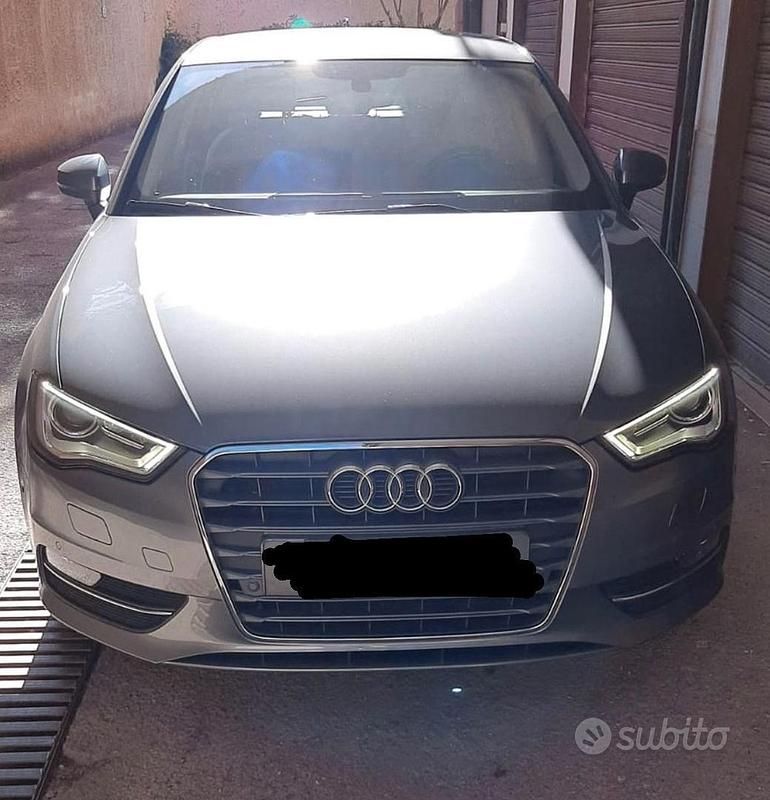 Usata Audi A3 116 CV (85 kW) 2016 Grigio Berlina
