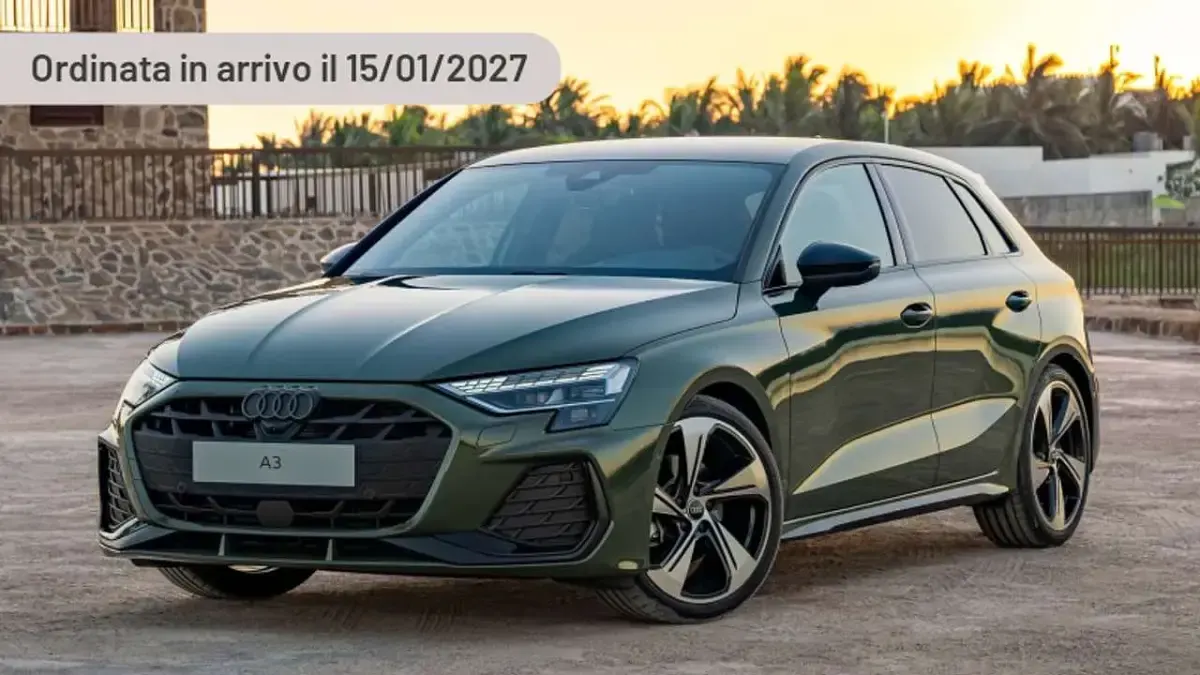 Ny Audi A3 116 HK (85 kW) 2025 Silver Sedan