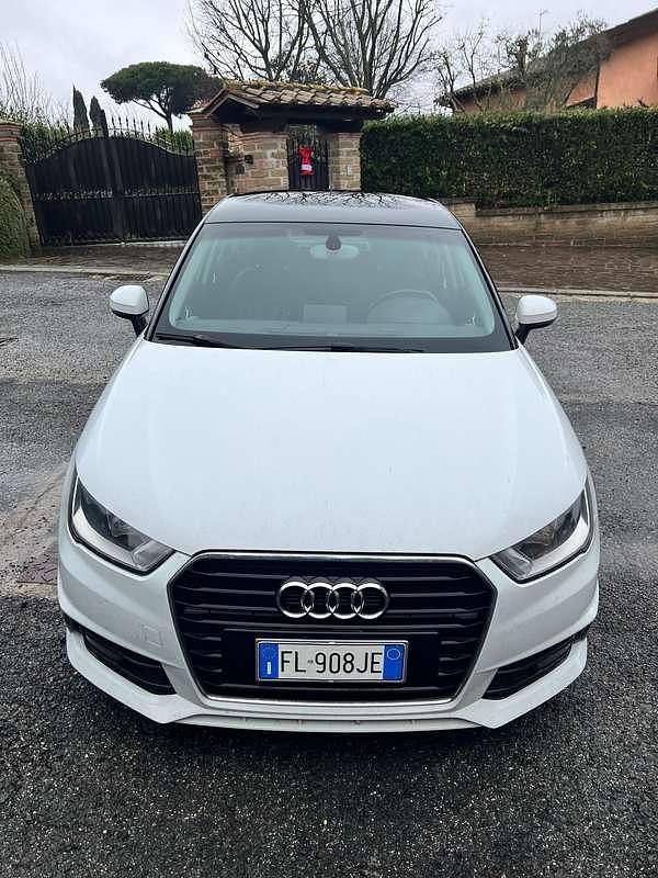 Usata Audi A1 Sportback Ambiente 90 CV (66 kW) 2017 Bianco Utilitaria