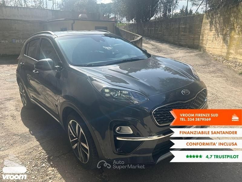 Usata Kia Sportage GT-Line 136 CV (100 kW) 2019 Gray SUV
