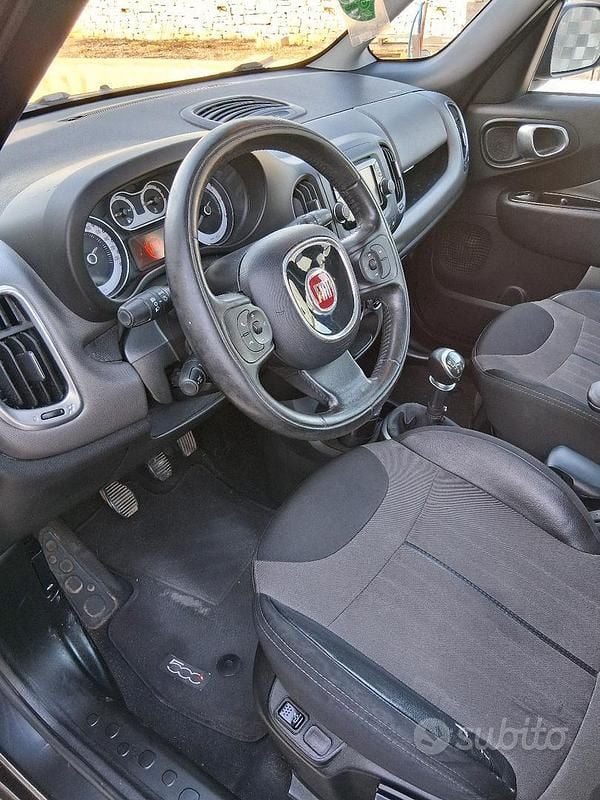Usata Fiat 500L 105 CV (77 kW) 2016 Nero Monovolume