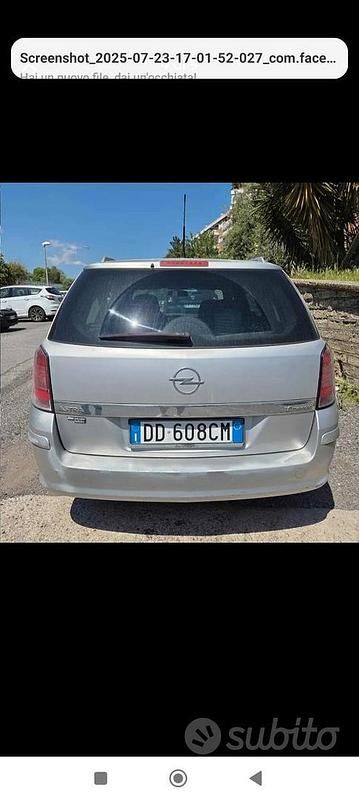 Usata Opel Astra 101 CV (74 kW) 2007 Grigio Berlina
