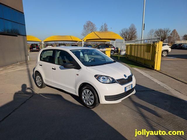 Usata Skoda Citigo G-TEC Active 68 CV (50 kW) 2019 Bianco Utilitaria