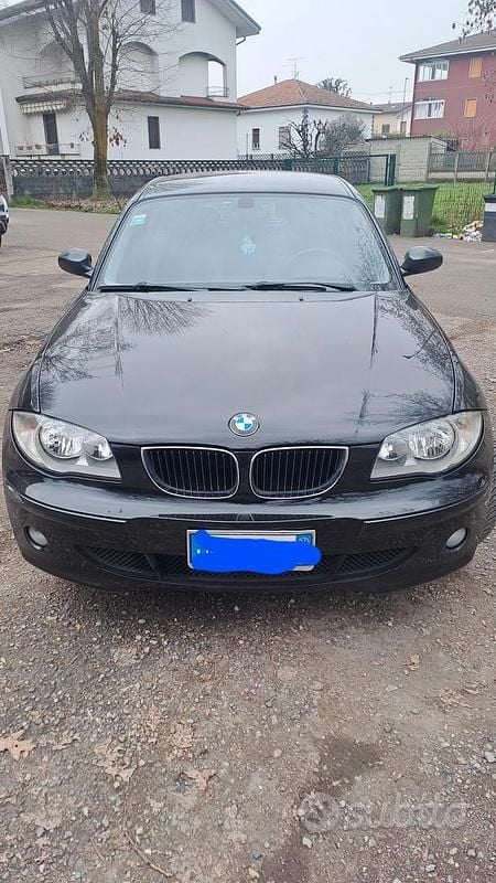Usata BMW 120 2006 Nero Utilitaria