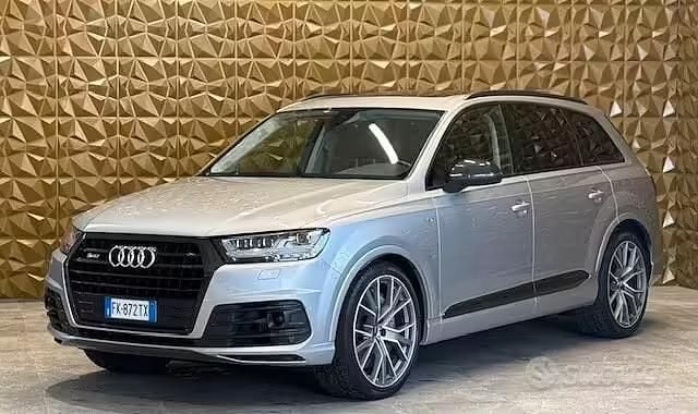 Usata Audi SQ7 S-Line 435 CV (319 kW) 2017 Grigio SUV