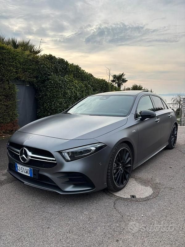 Usata Mercedes A35 AMG AMG 306 CV (225 kW) 2022 Grigio Berlina