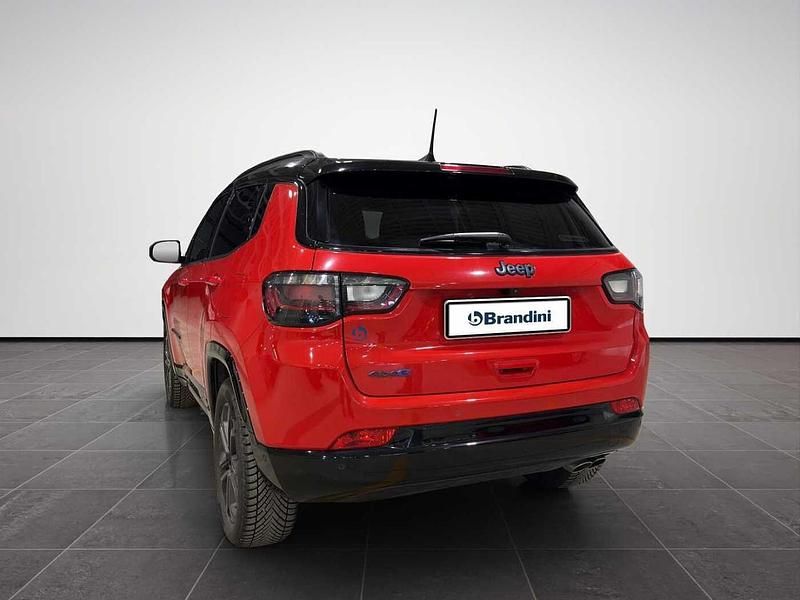 Usata Jeep Compass 150 CV (110 kW) 2022 Rosso tetto nero SUV