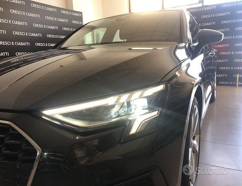 Usata Audi A3 Advanced 116 CV (85 kW) 2023 Grigio Berlina