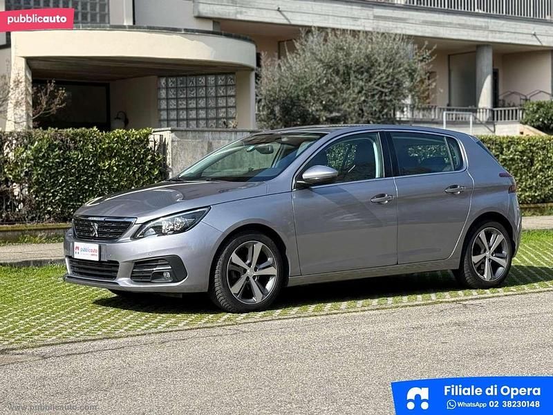 Usata Peugeot 308 Allure 131 CV (96 kW) 2020 Grigio Berlina