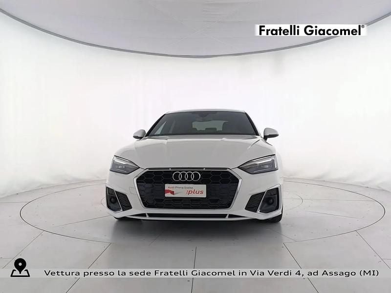 Usata Audi A5 Sportback S-Line 204 CV (150 kW) 2022 T9 bianco ibis Utilitaria