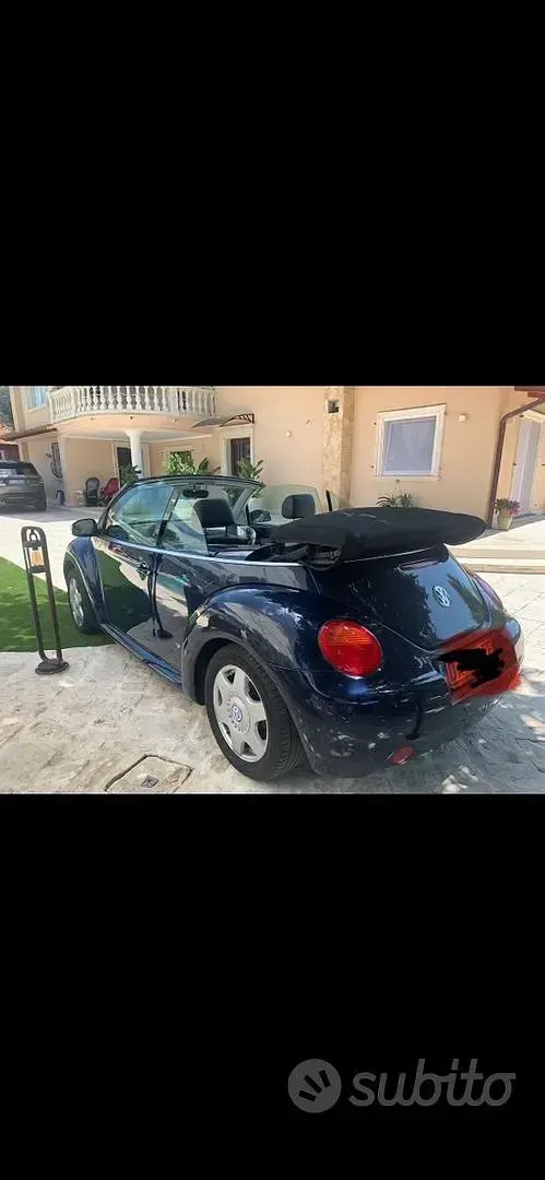 Usata VW New Beetle 102 CV (75 kW) 2006 Blu Utilitaria