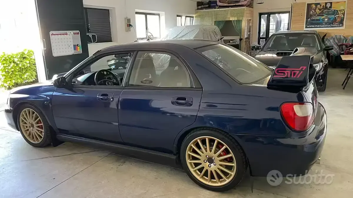 Usata Subaru Impreza 218 CV (160 kW) 2001 Blu Coupé