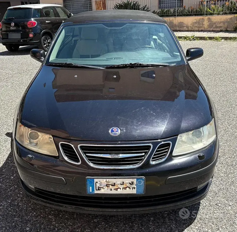 Usata Saab 9-3 Cabriolet 150 CV (110 kW) 2007 Blu Cabrio