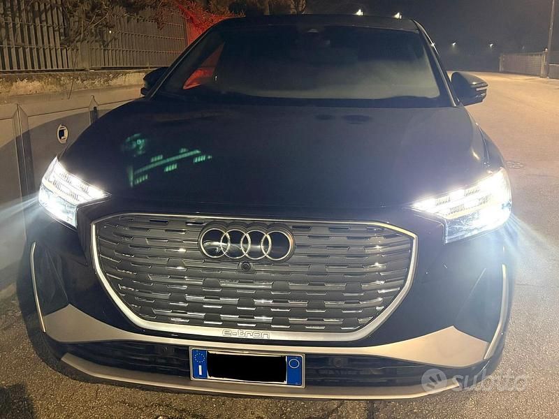 Usata Audi Q4 Sportback e-tron S-Line 210 kW (286 CV) 2022 Nero SUV