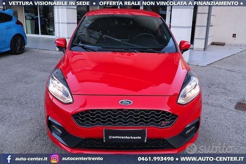 Usata Ford Fiesta Performance Edition 200 CV (147 kW) 2019 Rosso Utilitaria