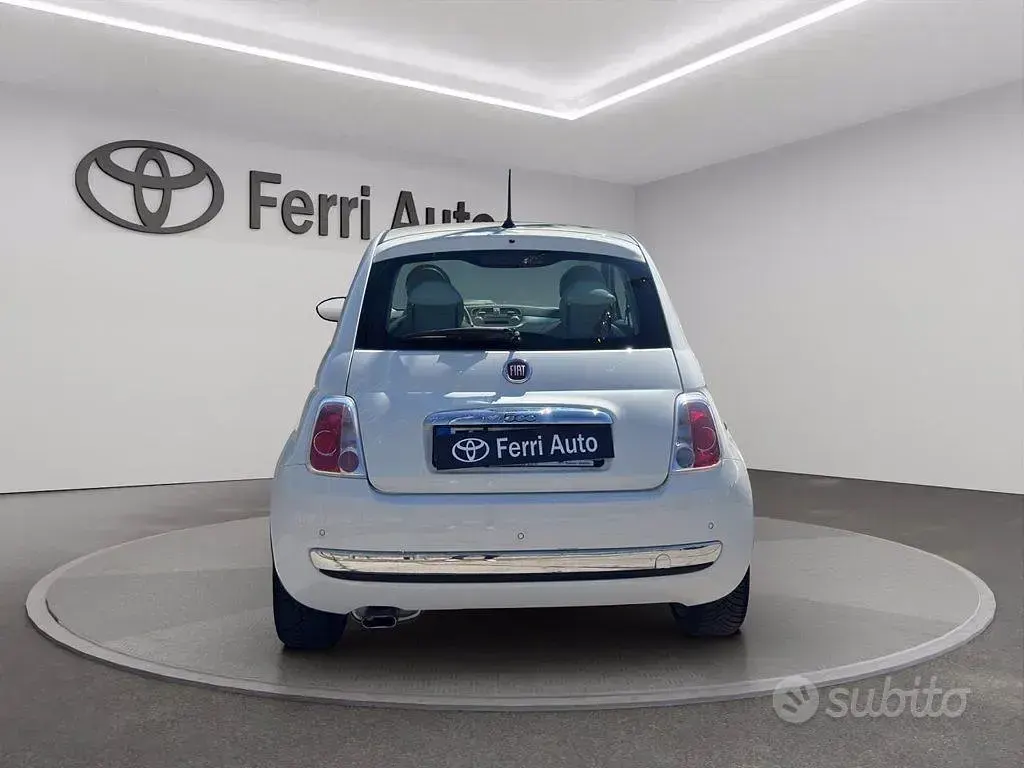 Usata Fiat 500 Lounge 69 CV (50 kW) 2015 Bianco Berlina