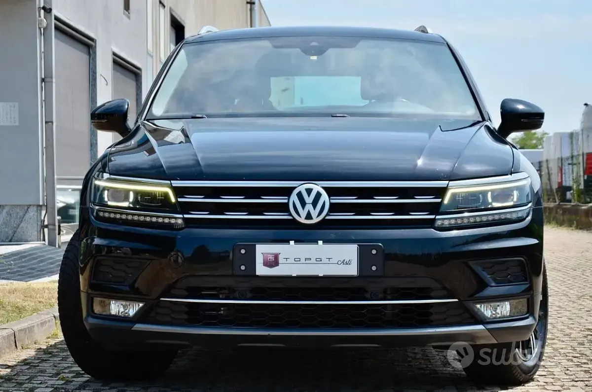 Usata VW Tiguan Executive 150 CV (110 kW) 2017 Nero SUV