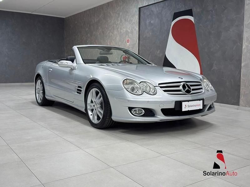 Usata Mercedes SL350 271 CV (199 kW) 2007 Giallo Utilitaria