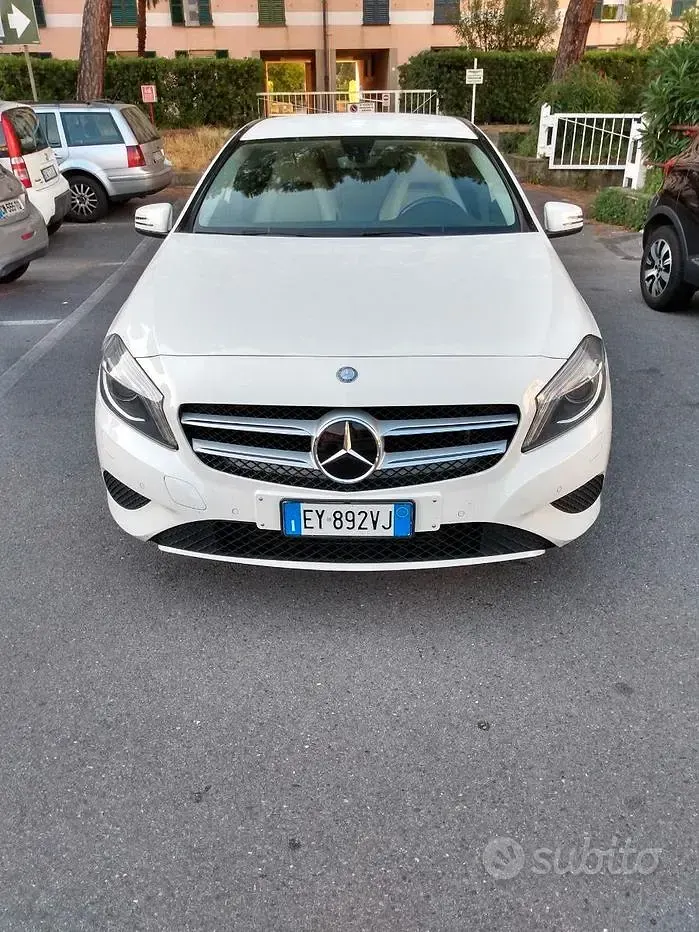 Usata Mercedes 180 109 CV (80 kW) 2015 Bianco Berlina